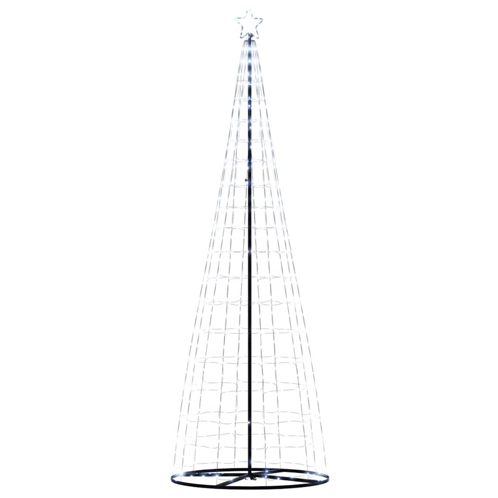 LED-kerstboom 550 LEDs koud wit 300 cm