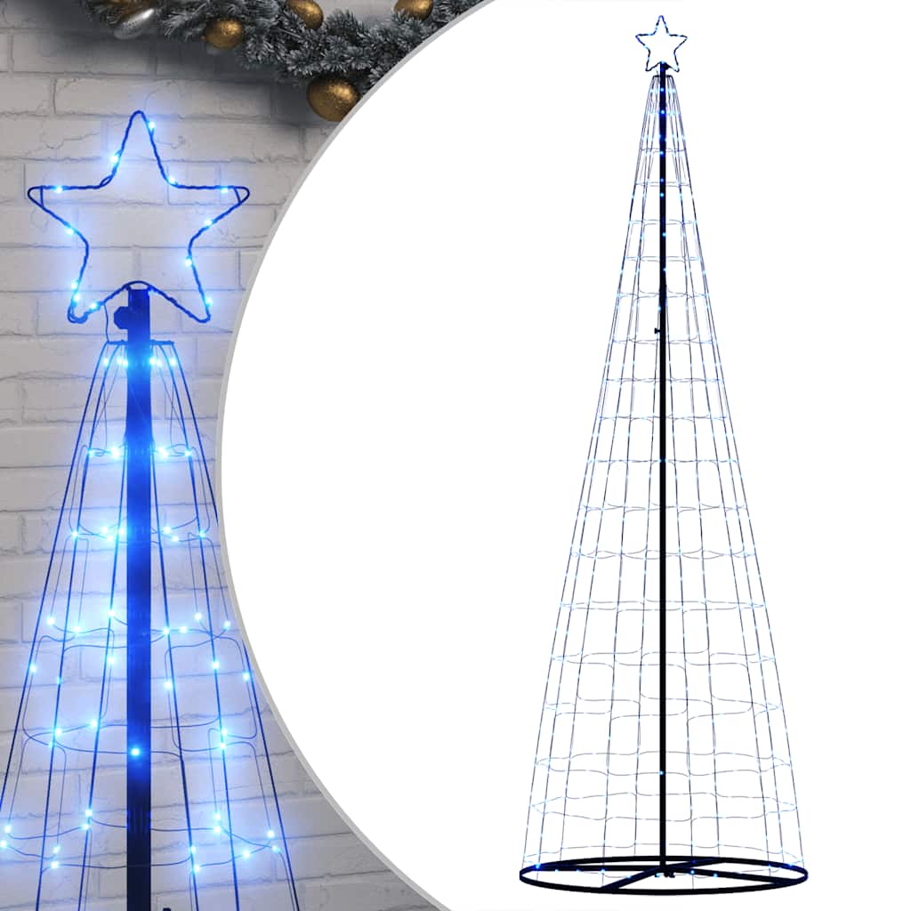 LED-kerstboom 550 LEDs 300 cm blauw