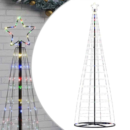LED-kerstboom 550 LEDs kleurrijk 300 cm