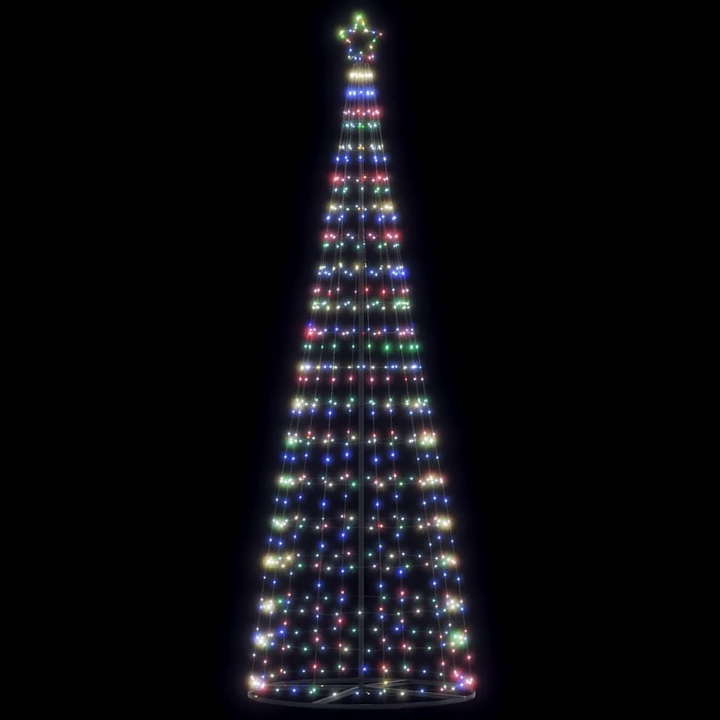 LED-kerstboom 550 LEDs kleurrijk 300 cm