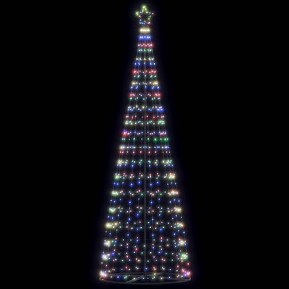 LED-kerstboom 550 LEDs kleurrijk 300 cm
