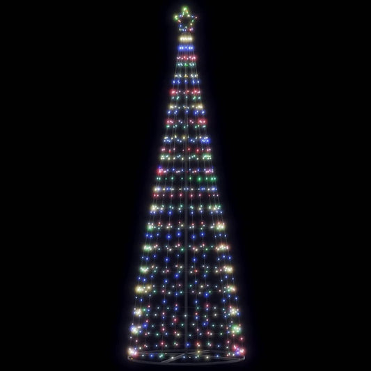 LED-kerstboom 550 LEDs kleurrijk 300 cm