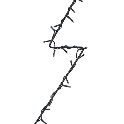 Weihnachtsbeleuchtung Weihnachtsbaum Silhouette 115 LEDs warmweiß