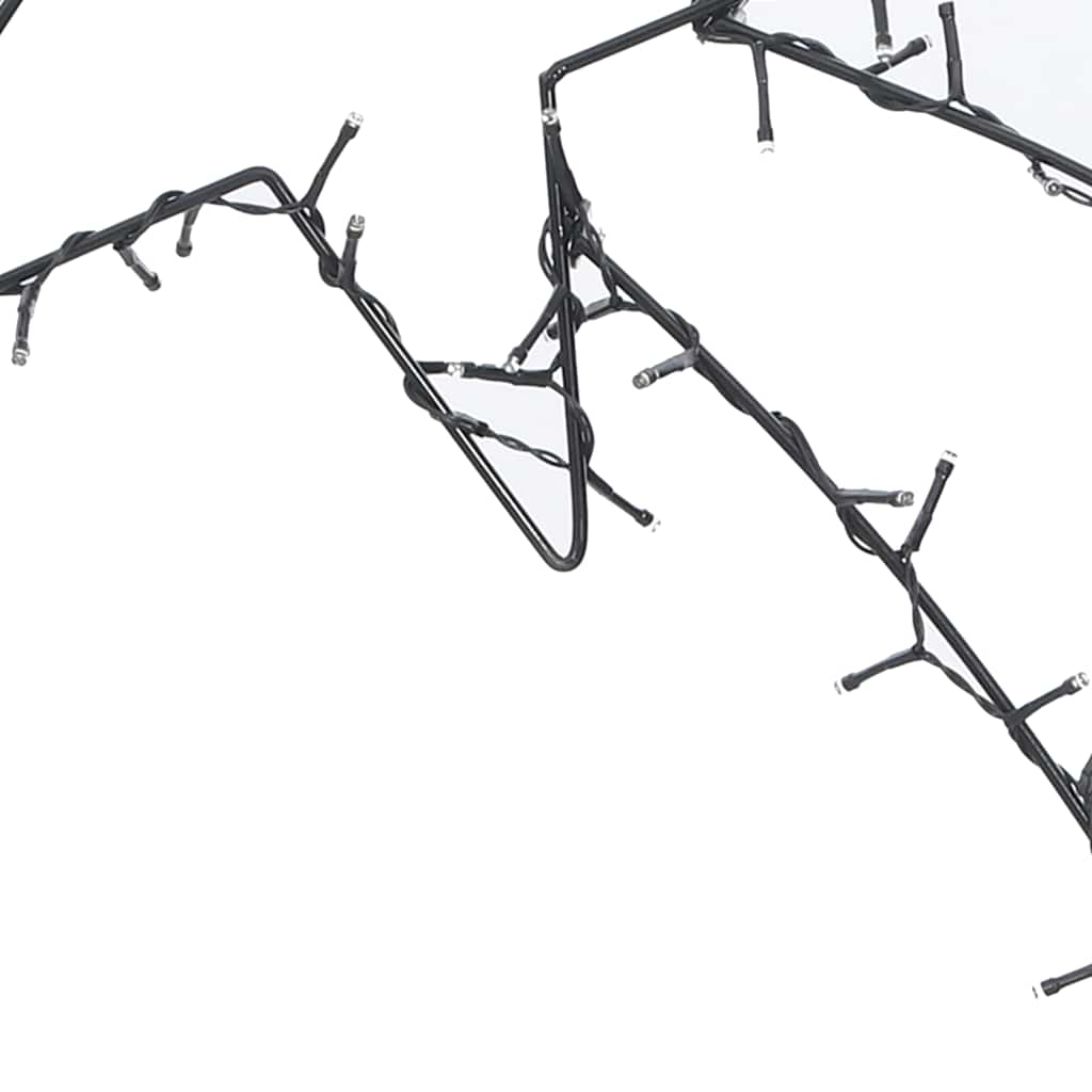 Christmas lights shooting star silhouette 80 LEDs warm white