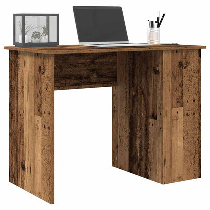 Desk 100x55x75 cm processed wood old wood color