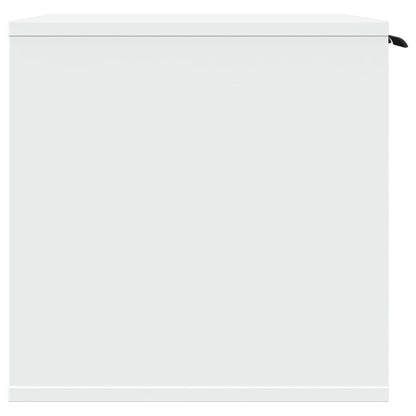 Kattenbakkast 60x40x40 cm bewerkt hout wit