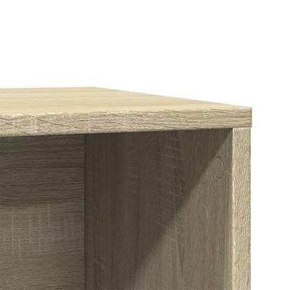 Kattenbakkast 60x40x40 cm bewerkt hout sonoma eikenkleurig