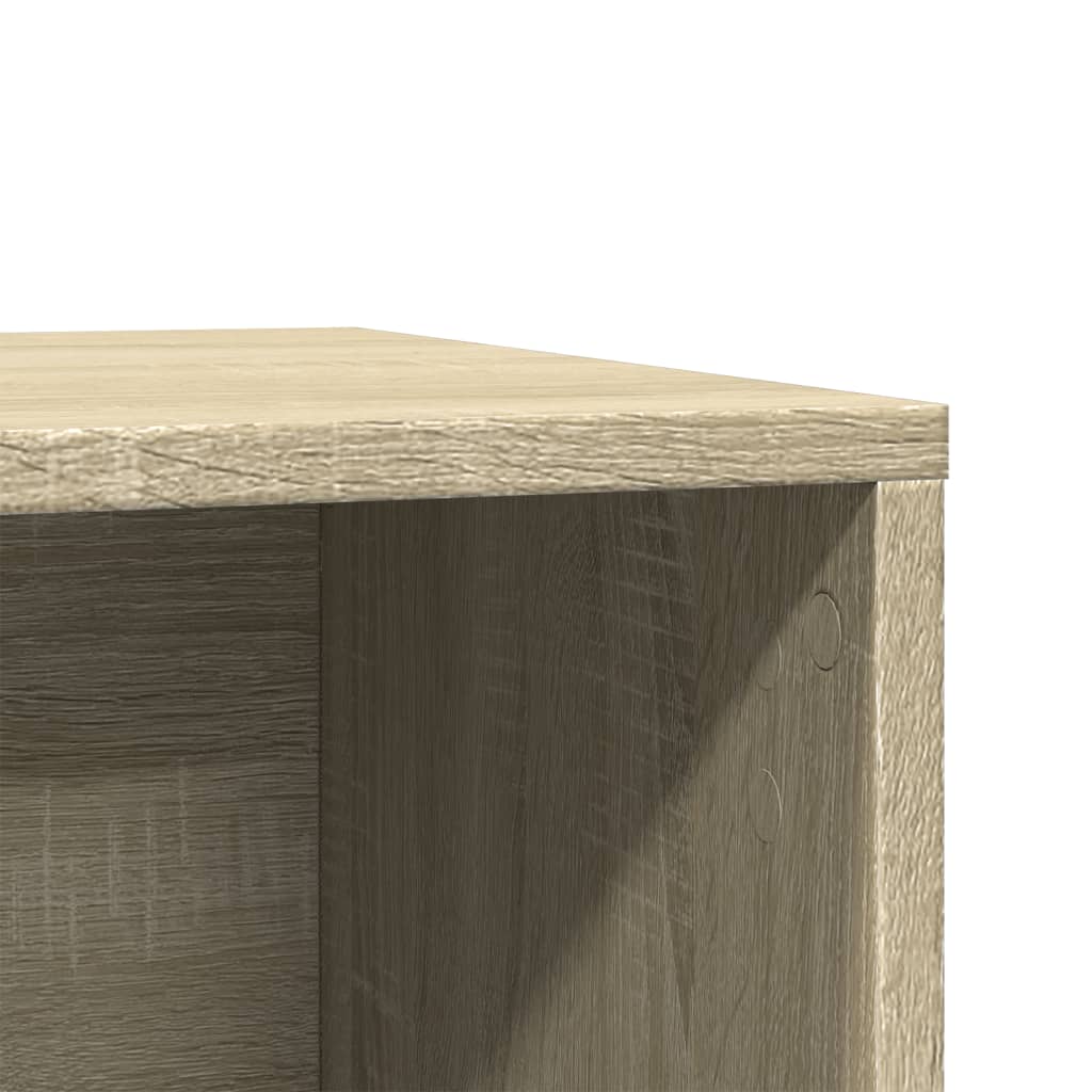 Cat litter box 80x50x45 cm processed wood sonoma oak color