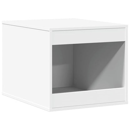 Cat litter box 47x59x42 cm processed wood white