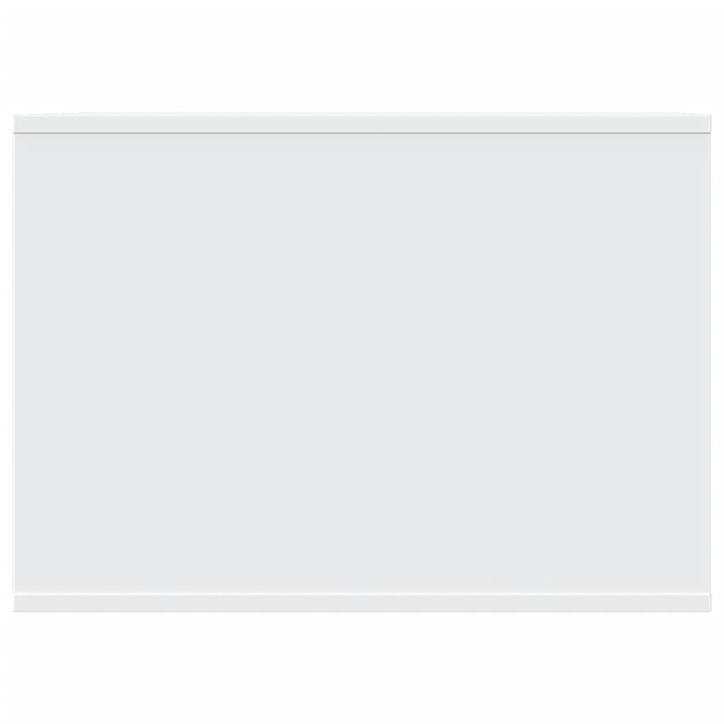 Cat litter box 47x59x42 cm processed wood white