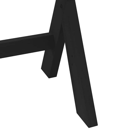 Bureau NOAIN X-vormige poten 120x50x75 cm massief hout