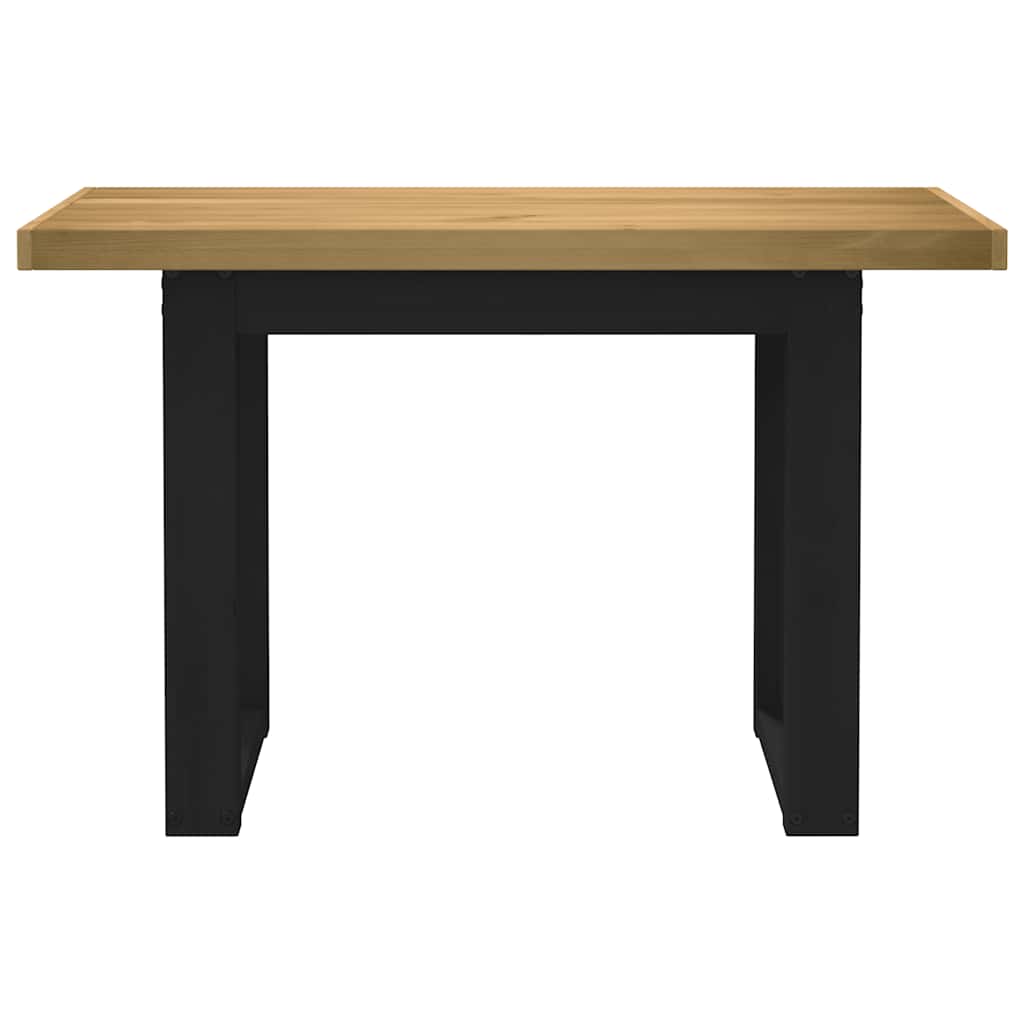 NOAIN desk U-shaped legs 120x50x75 cm solid wood