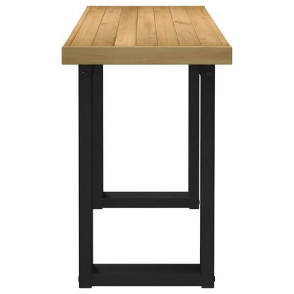 NOAIN desk U-shaped legs 120x50x75 cm solid wood