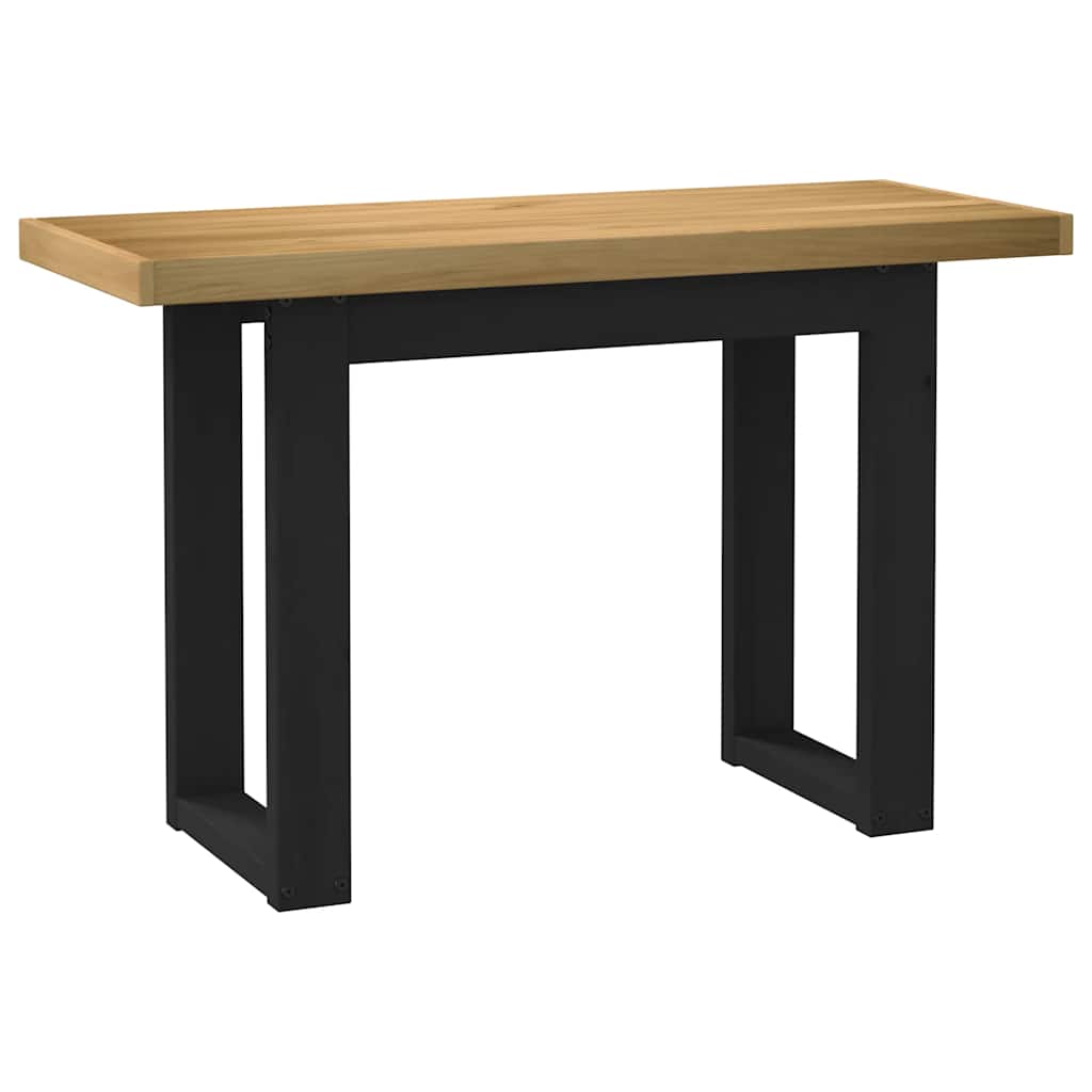 NOAIN desk U-shaped legs 120x50x75 cm solid wood