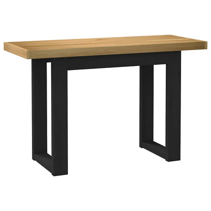NOAIN desk U-shaped legs 120x50x75 cm solid wood