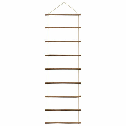 Wanddecoratie laddervormig 50x150 cm naturel tak