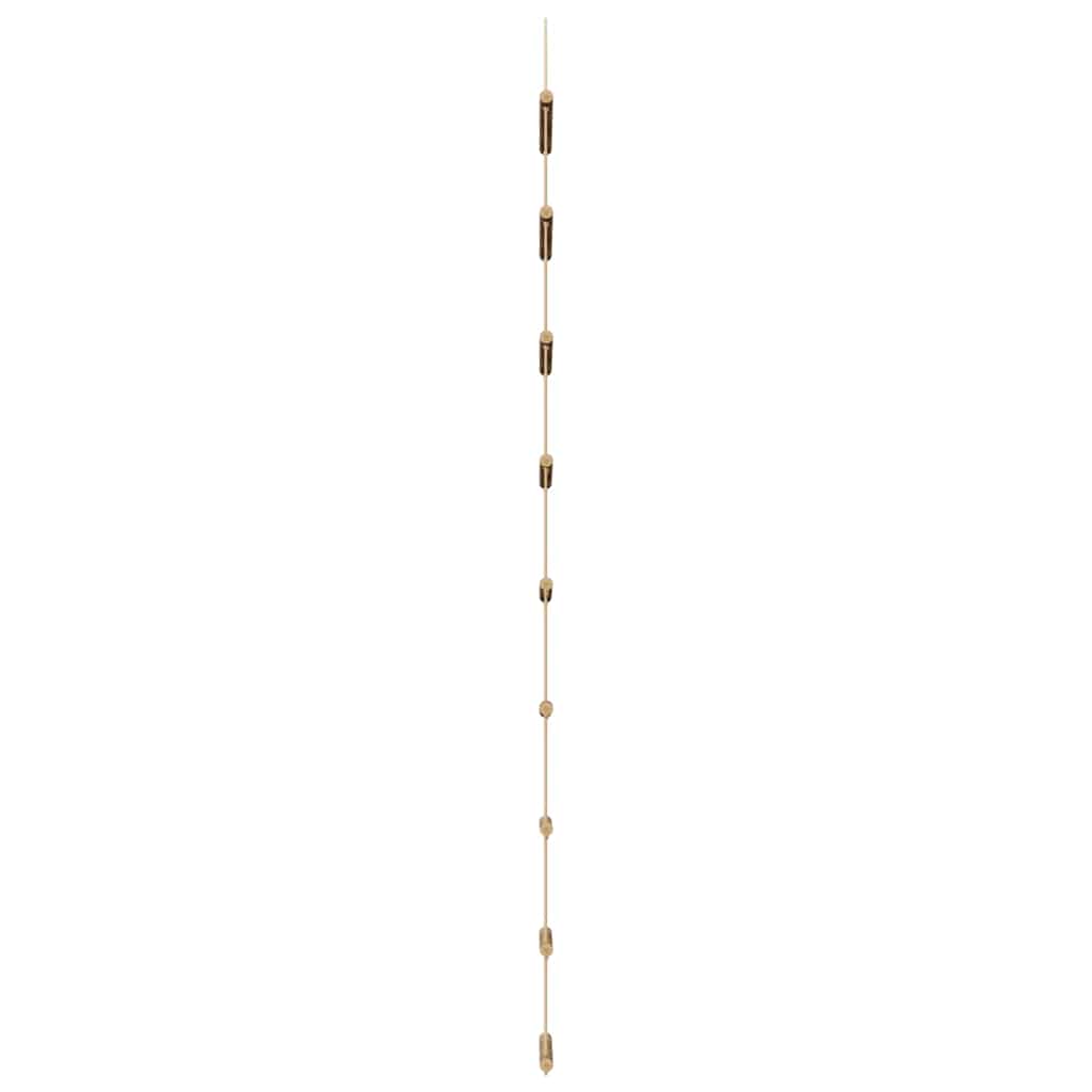Wanddecoratie laddervormig 50x150 cm naturel tak