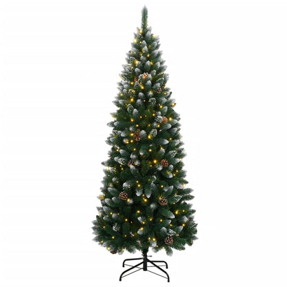 Artificial Christmas tree with 300 LEDs 240 cm
