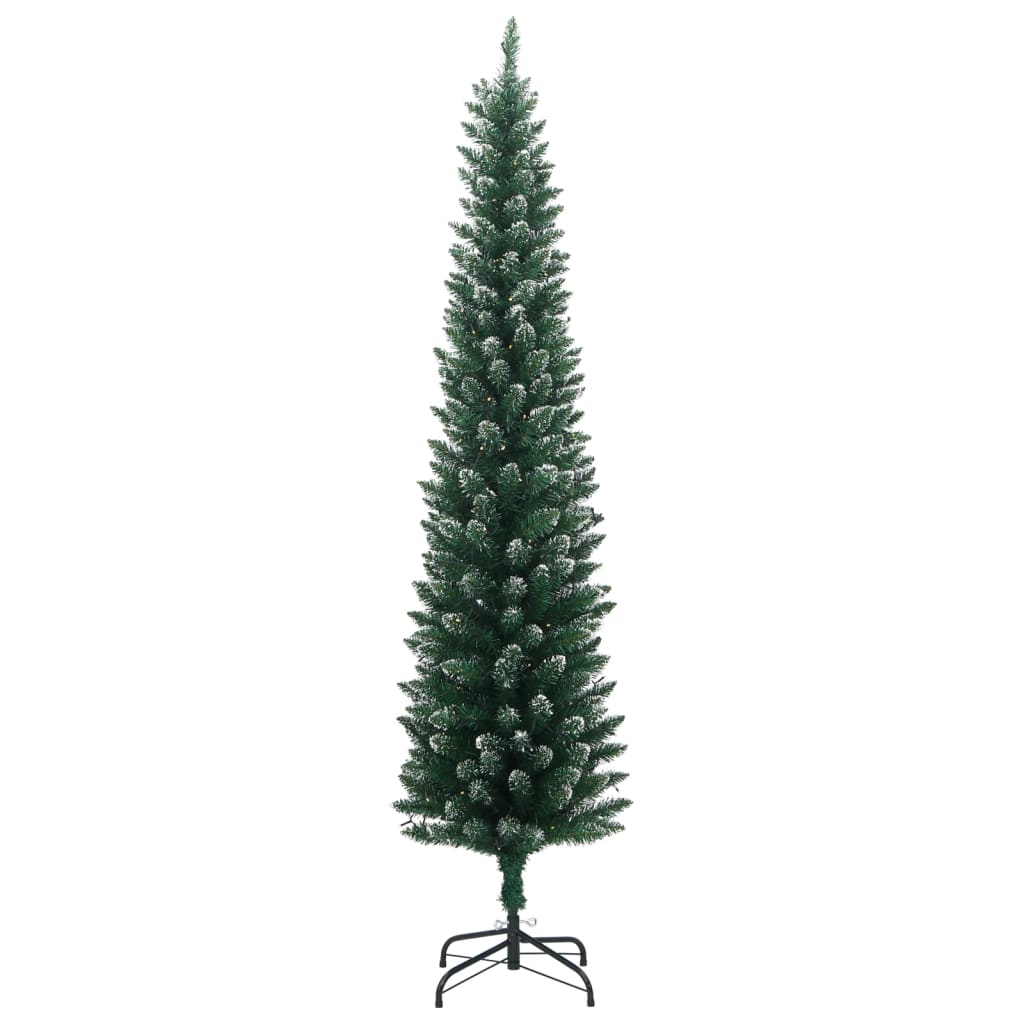 Kunstkerstboom smal met 150 LED's 120 cm
