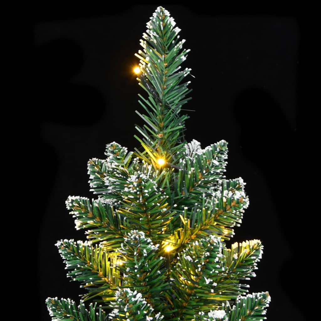 Kunstkerstboom smal met 150 LED's 120 cm