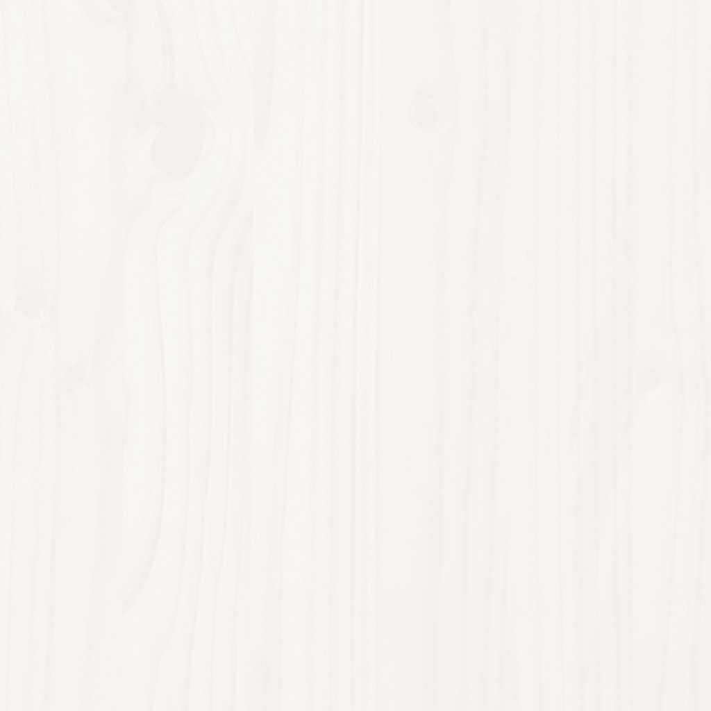 Christmas decoration Christmas tree 80 cm solid pine wood white