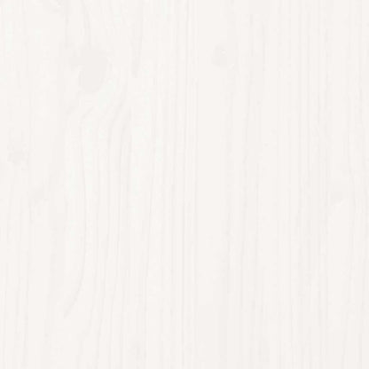 Christmas decoration Christmas tree 80 cm solid pine wood white