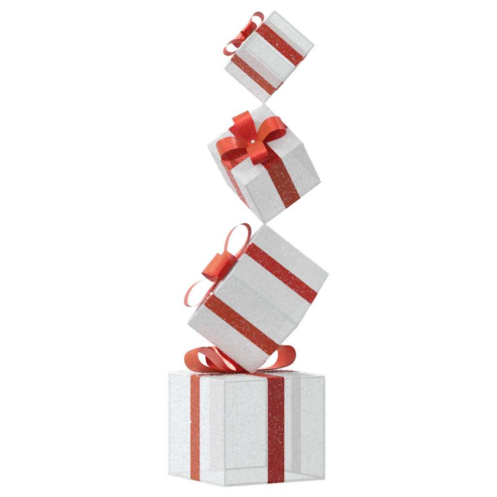 Christmas decoration gift box 80 LEDs warm white