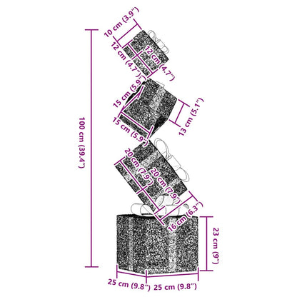 Christmas decoration gift box 80 LEDs warm white