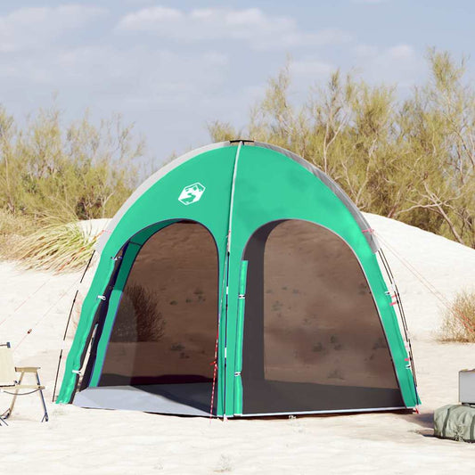 Zwembad Tent met dak Zeegroen 366 x 305 x 231 cm Polyester