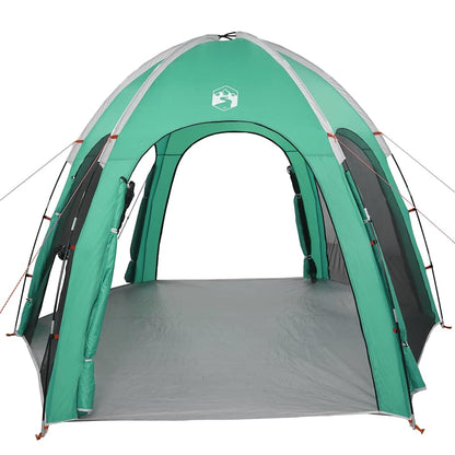 Zwembad Tent Zeegroen 366 x 305 x 231 cm Polyester en Glasvezel