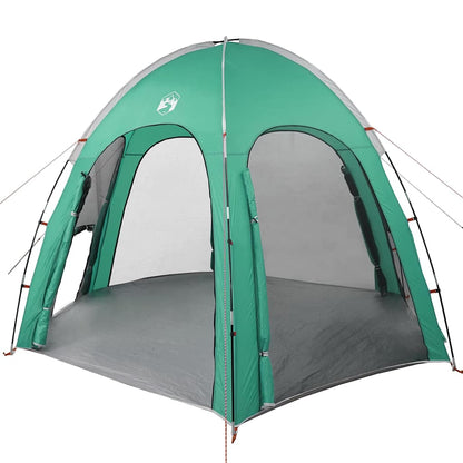 Zwembad Tent Zeegroen 366 x 305 x 231 cm Polyester en Glasvezel
