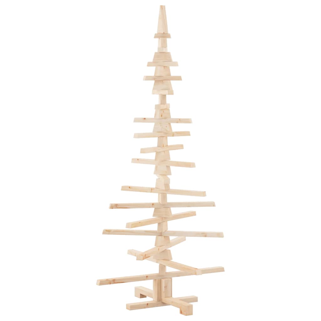 Houten Kerstboom ter Decoratie 150 cm Massief Grenenhout