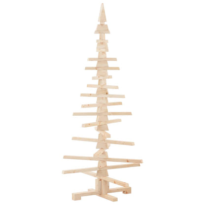 Houten Kerstboom ter Decoratie 150 cm Massief Grenenhout