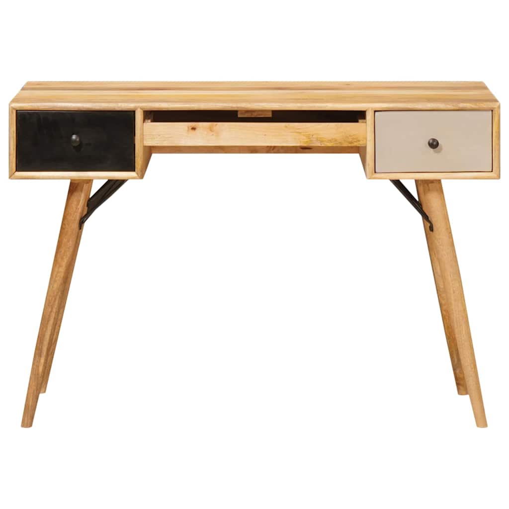 Schrijfbureau Bruin 110 x 55 x 76 cm Massief Mango Hout