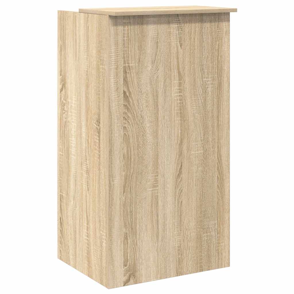 Receptiebalie Sonoma Eiken 55x50x103,5 cm Bewerkt Hout