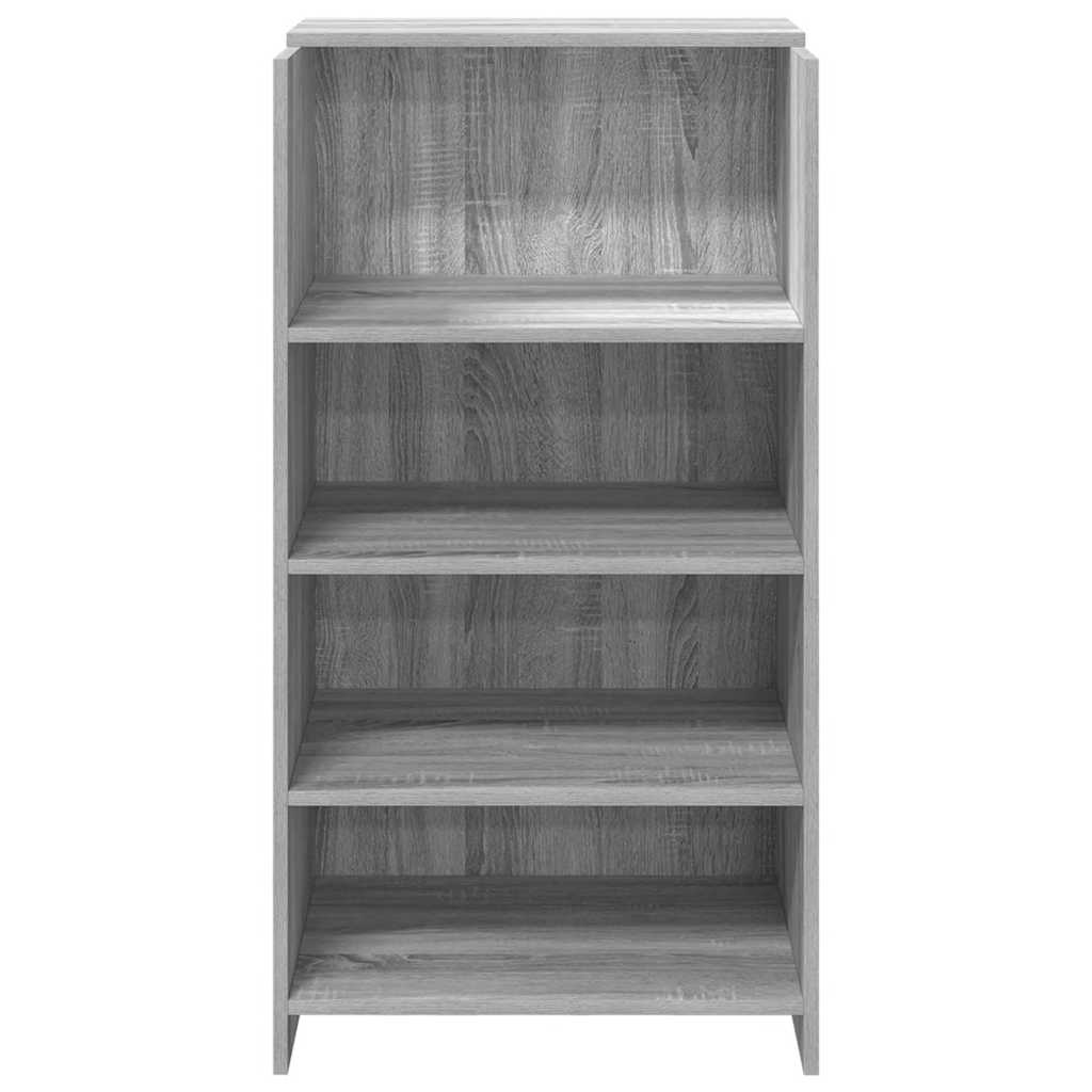 Receptiebalie 55x50x103,5 cm bewerkt hout grijs sonoma eiken