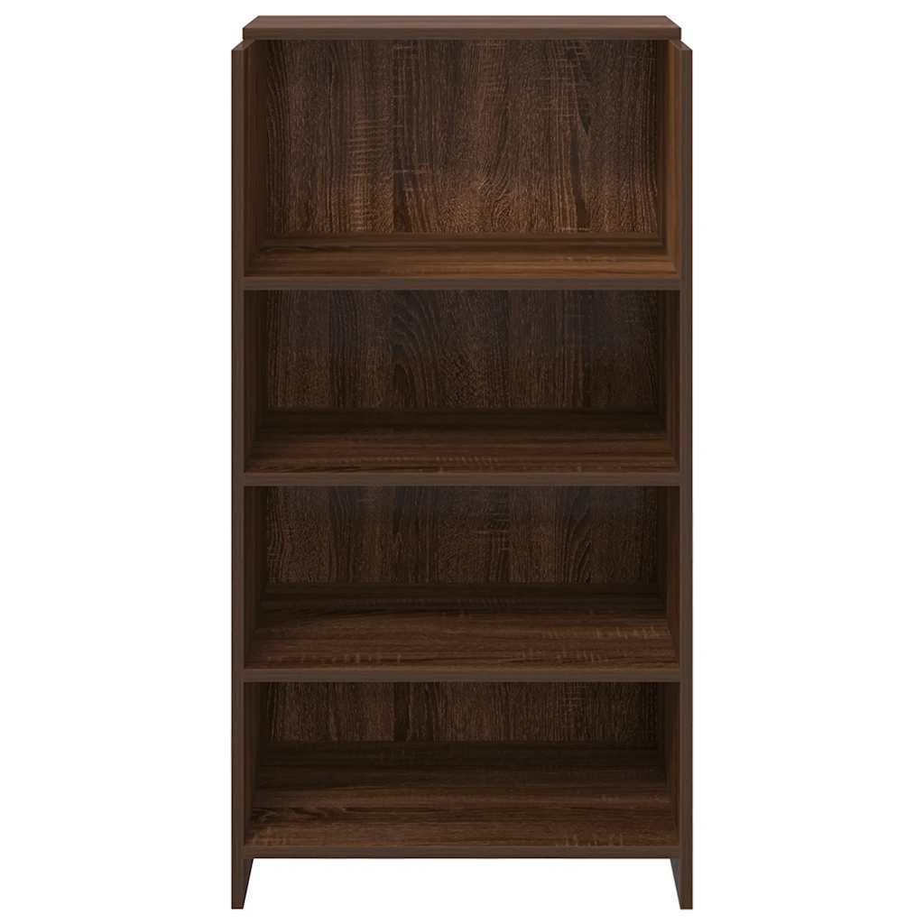 Receptiebalie 55x50x103,5 cm bewerkt hout bruin eikenkleur