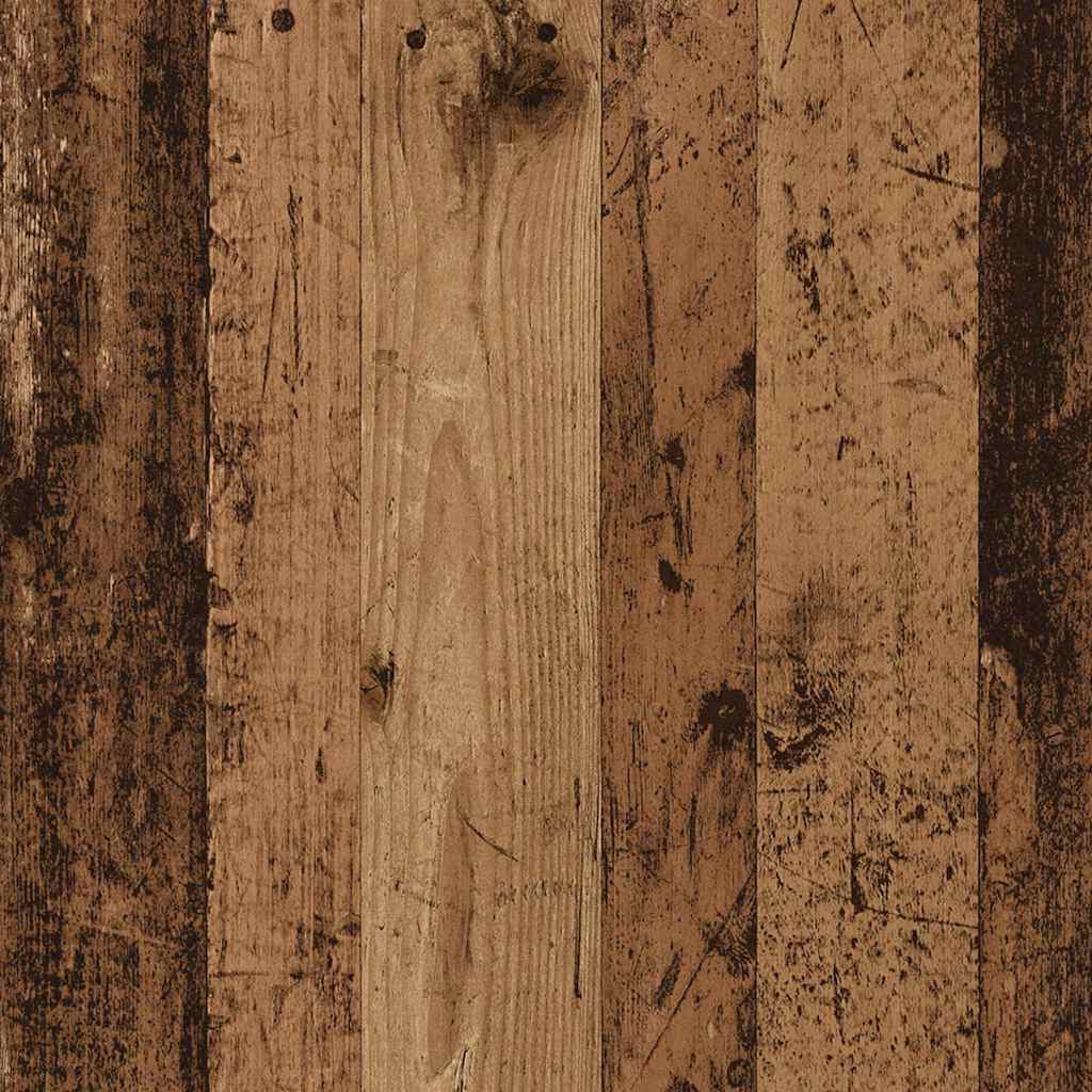 Receptiebalie 55x50x103,5 cm bewerkt hout oud houtkleurig