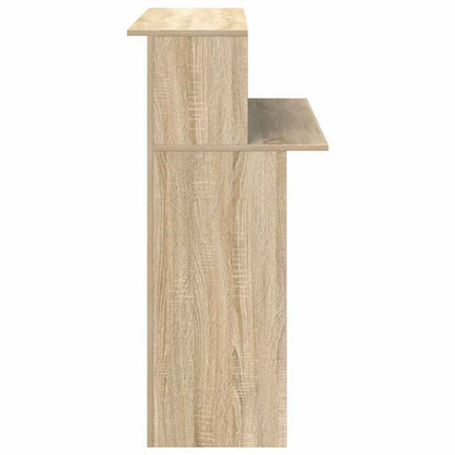 Receptiebalie Sonoma Eiken 100x50x103,5 cm Bewerkt Hout