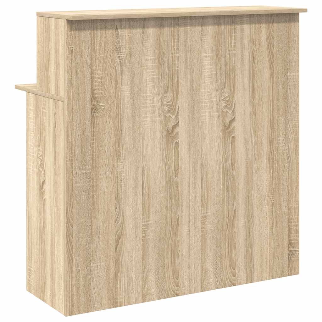 Receptiebalie Sonoma Eiken 100x50x103,5 cm Bewerkt Hout