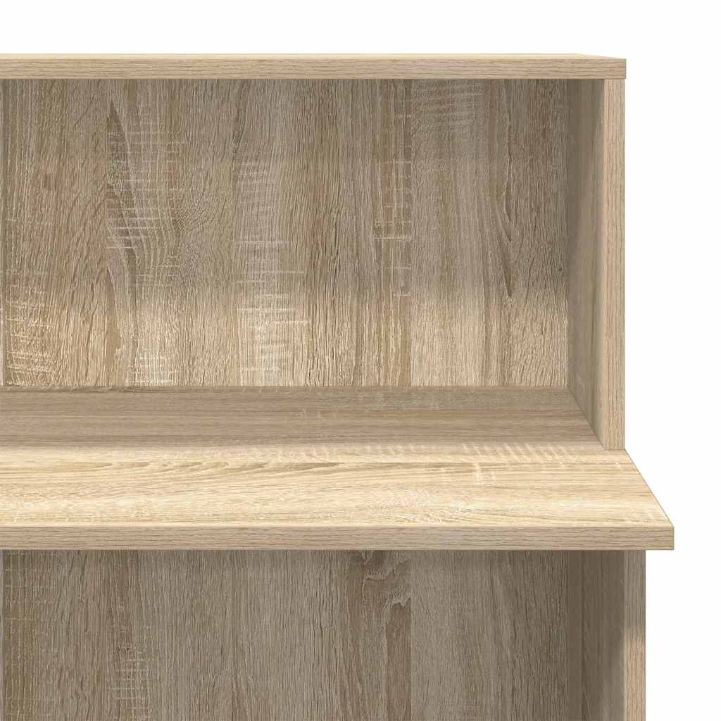 Receptiebalie Sonoma Eiken 100x50x103,5 cm Bewerkt Hout