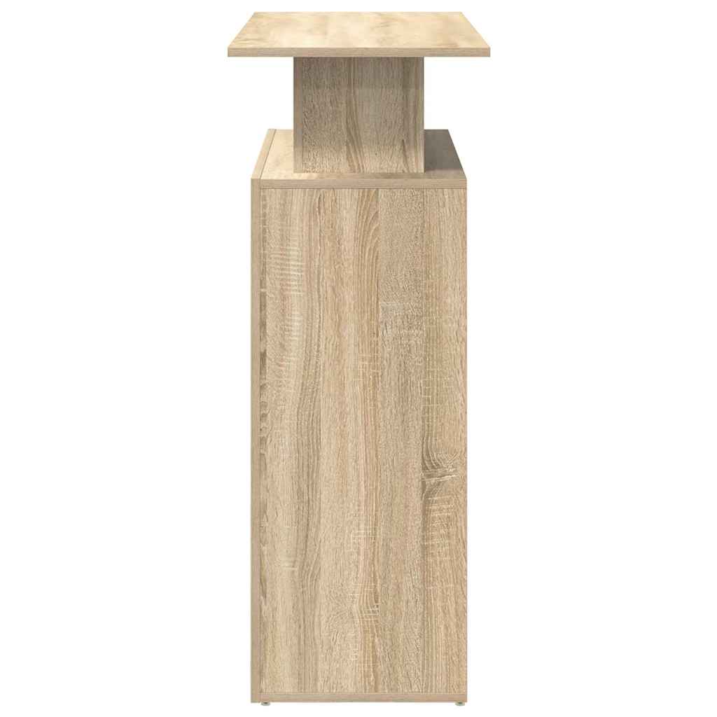 Receptiebalie Sonoma Eiken 100x40x104 cm Bewerkt Hout