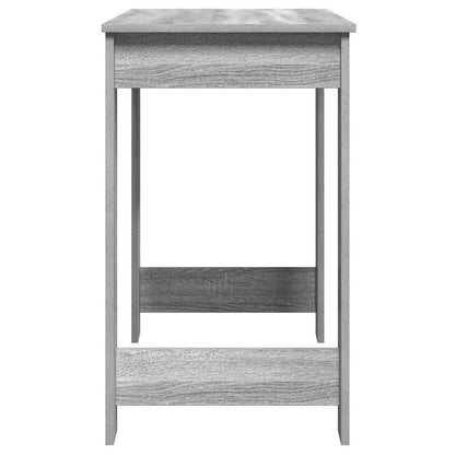 Desk 100x45x75 cm processed wood gray sonoma oak color