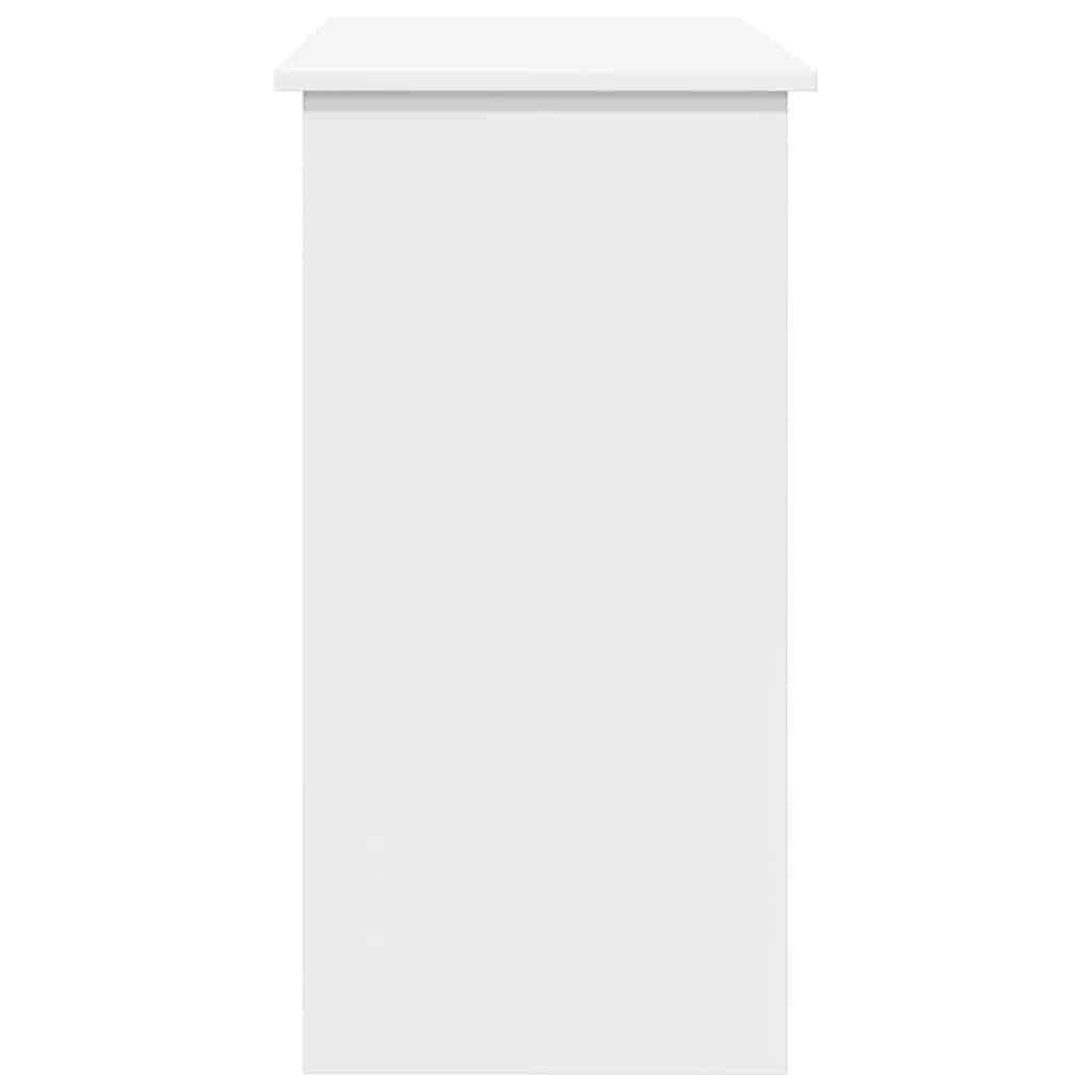 Desk 80x40x75 cm processed wood white