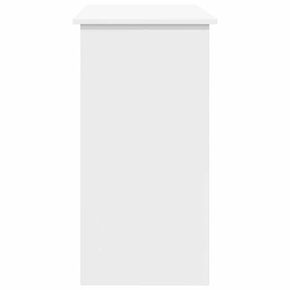 Desk 80x40x75 cm processed wood white