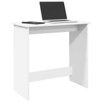 Desk 80x40x75 cm processed wood white