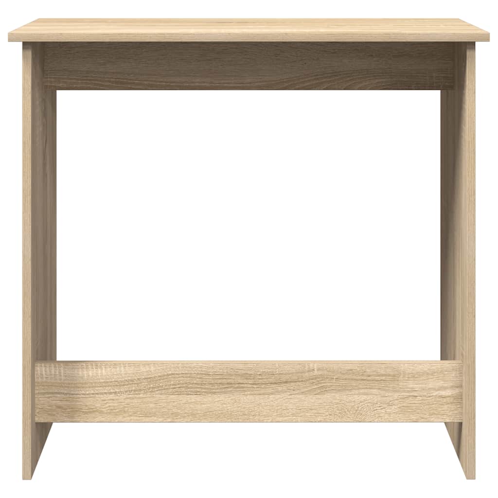 Bureau 80x40x75 cm bewerkt hout sonoma eikenkleurig