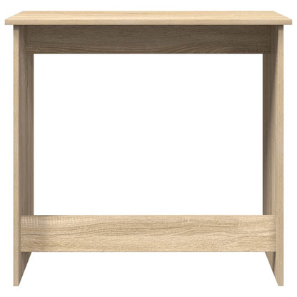 Bureau 80x40x75 cm bewerkt hout sonoma eikenkleurig
