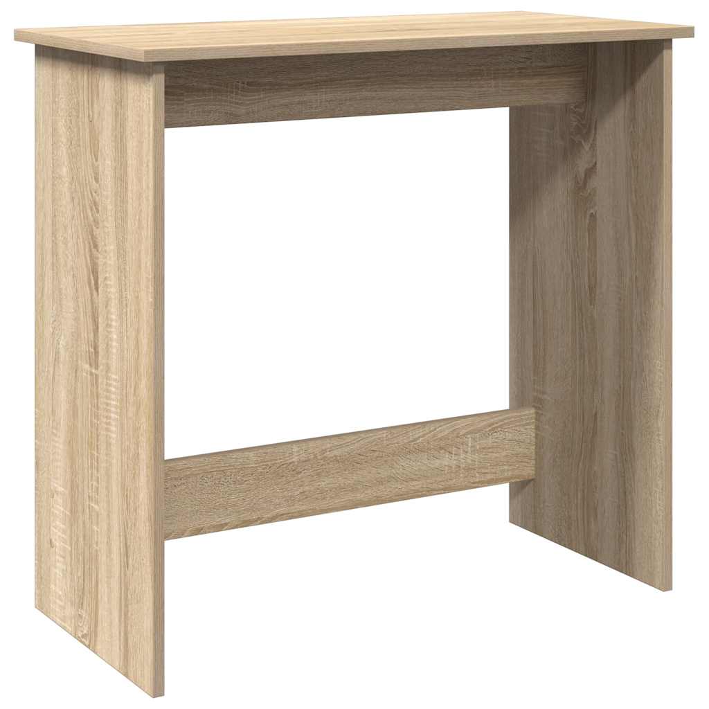 Bureau 80x40x75 cm bewerkt hout sonoma eikenkleurig