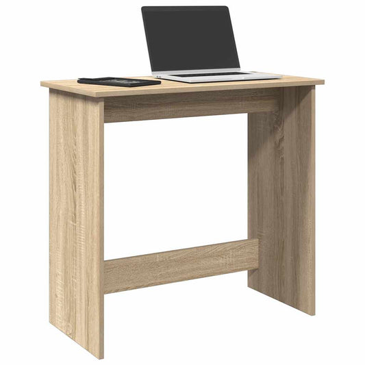 Bureau 80x40x75 cm bewerkt hout sonoma eikenkleurig